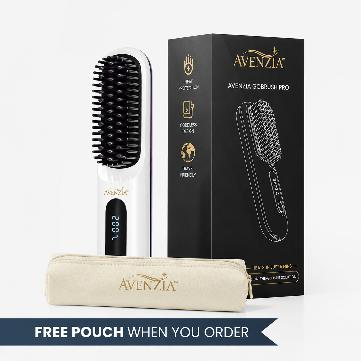AVENZIA™ Smooth, styled hair in under 5 minutes