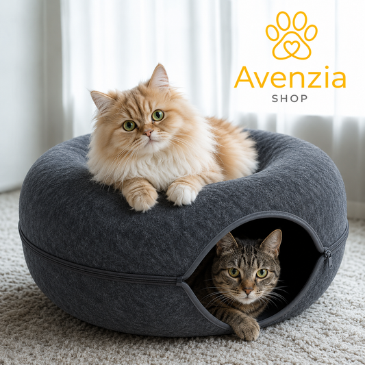 Avenzia™ PurrNest 2-in-1 Cat Bed