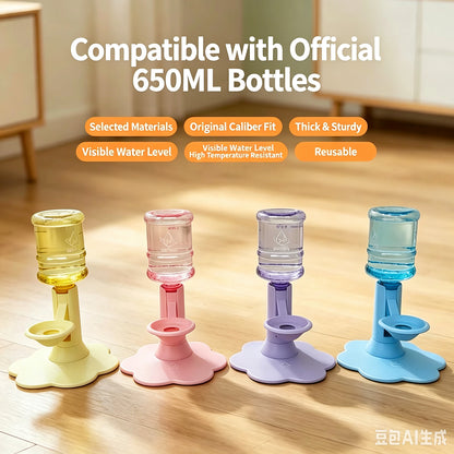 Gravity Cat Water Dispenser Stand - Spill-Proof