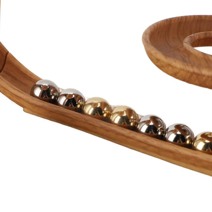Rolling Perpetual Motion Machine – Kinetic Art Desk Toy & Relaxing Office Decor